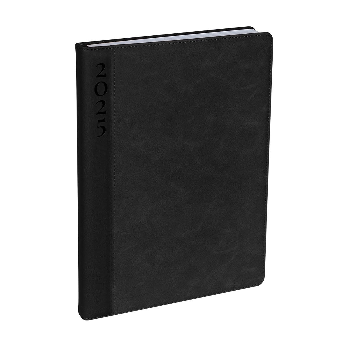 AGENDA 2025 DIARIA ULTRA NEGRO