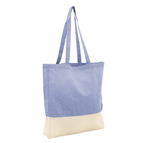 Bolsa de algodón "MOLA" Azul