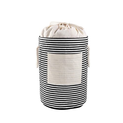 CESTO PARA ROPA JUDITH NEGRO