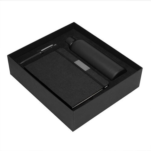 Set ejecutivo "DARK BOX" Negro