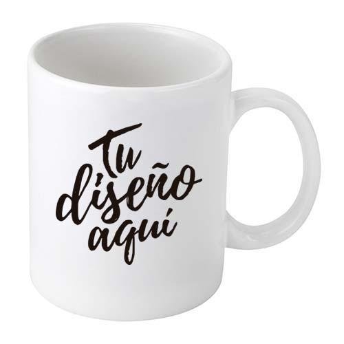 Taza personalizada blanca