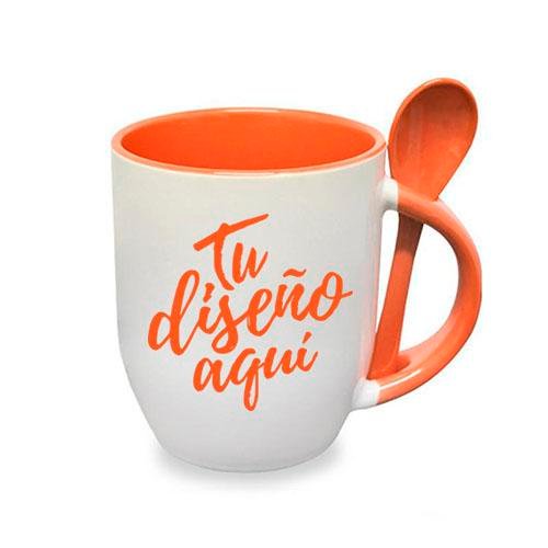 Tazas de cuchara naranja