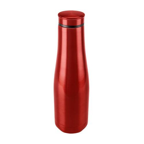 termo de aluminio rojo