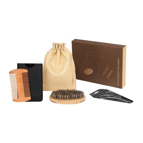 SET DE CUIDAD PARA BARBA MIVOR BEIGE